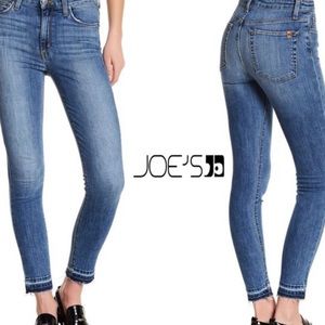 Joe’s Jeans with raw hem